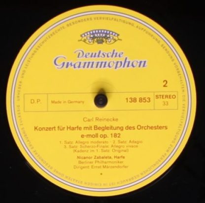 Deutsche Grammophon 138 853 - Konzert Für Flöte Und Harfe • Konz - Image 4
