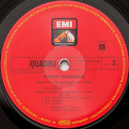 EMI Electrola 1 C065-30 233 Q - Robert Schumann Sonaten für Viol - Image 4