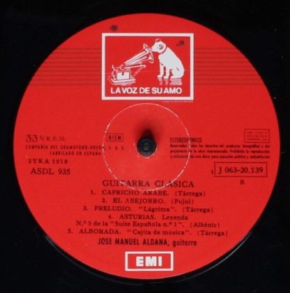 La Voz De Su Amo 1 J 063-20.139 M - Guitarra Clasica - Image 4