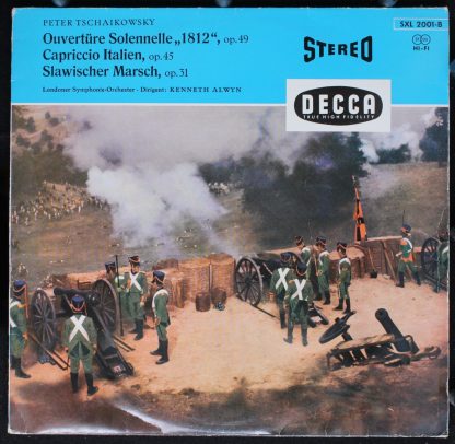 DECCA SXL 2001-B - Ouvertüre Solennelle "1812" Op. 49 / Capricci