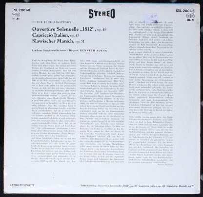 DECCA SXL 2001-B - Ouvertüre Solennelle "1812" Op. 49 / Capricci - Image 2