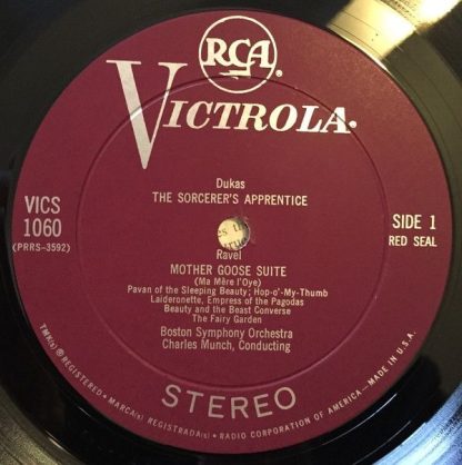 RCA Victrola VICS-1060 - The Sorcerer's Apprentice / Mother Goos - Image 3