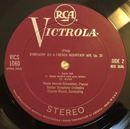 RCA Victrola VICS-1060 - The Sorcerer's Apprentice / Mother Goos - Image 4