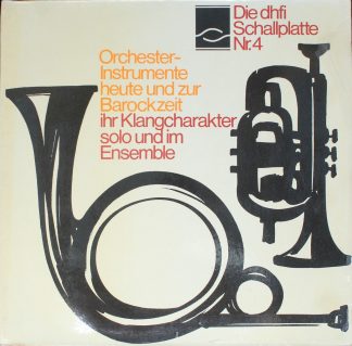 dhfi dhfi Platte 4 - Die Dhfi Schallplatte Nr. 4 Orchester-Instr