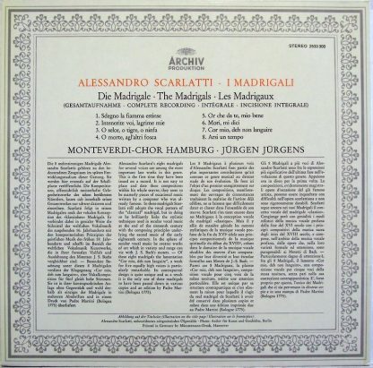 Archiv Production 2533 300 - I Madrigali - Image 3