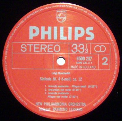 Philips 6703 034 -   6 Symphonies Op. 12 - Image 3