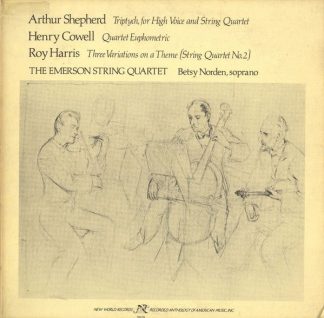 New World Records NW 218 - Works By Arthur Shepherd, Henry Cowel