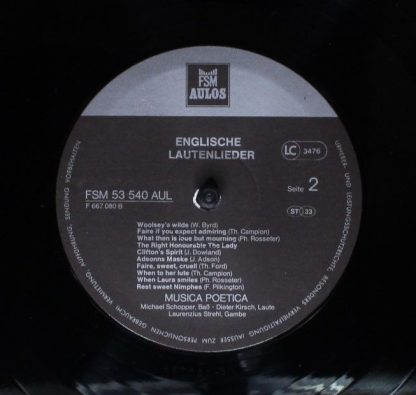 FSM FSM 53540 AUL - Englische Lautenlieder - Image 6
