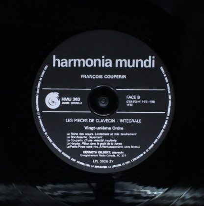 Harmonia Mundi HMU 4-363/4/5/6 - Quatrième Livre de Clavecin - Image 6