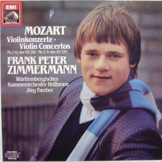 EMI 27 0075 1 - Violinkonzerte = Violin Concertos No. 3 G-dur KV
