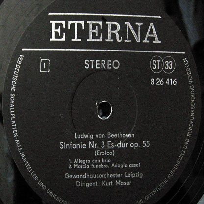 Eterna 8 26 416 - Sinfonie Nr. 3 - Image 3