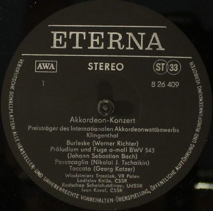 Eterna 8 26 409 - Akkordeonkonzert - Image 4