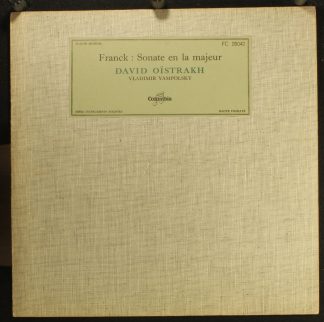 Columbia FC 25.042 - Franck : Sonate En La Majeur