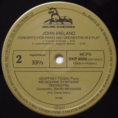 Unicorn-Kanchana DKP 9056 - Violin Concerto / Piano Concerto - Image 4