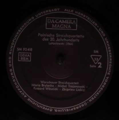 Da Camera Magna SM 92418 - Polnische Streichquartette Des 20. Ja - Image 4