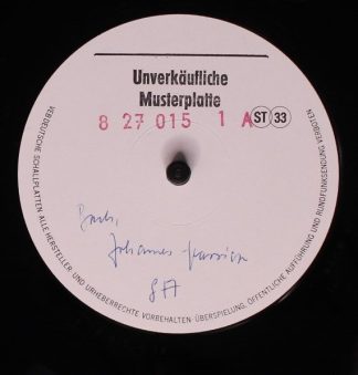 Eterna 8 27 015-017 - Johannes-Passion BWV 245
