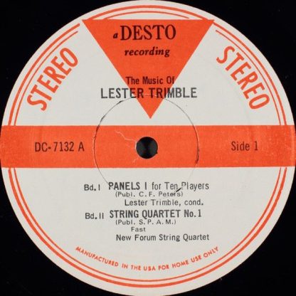 Desto DC-7132 - The Music Of Lester Trimble - Image 3