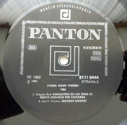 Panton 8111 0444 - Týden Nové Tvorby / '84 - Sonata Capricciosa - Image 4