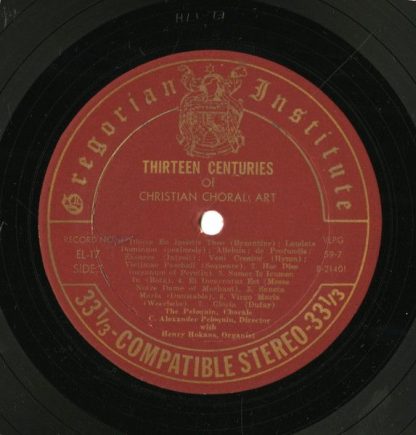 Gregorian Institute Of America EL-100 - Thirteen Centuries Of Ch - Image 2