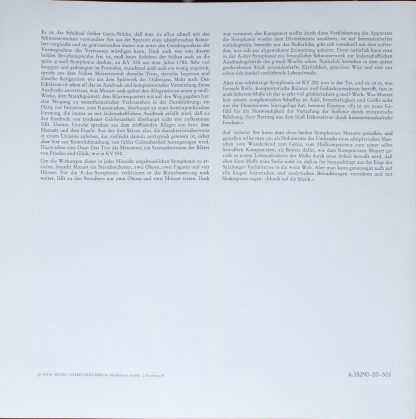 DECCA 6.35290 EK - Der Junge Mozart, Symphonien - Folge 1 - Image 4