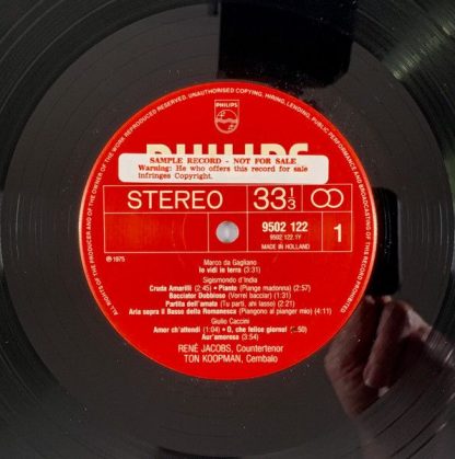 Philips 9502 122 - Italienische Liebeslieder · Italian Love Song - Image 3