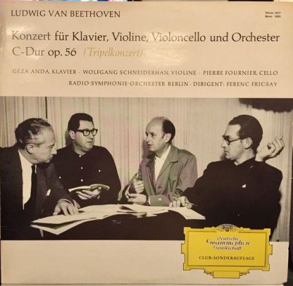 Deutsche Grammophon 6243 - Konzert Für Klavier, Violine, Violonc