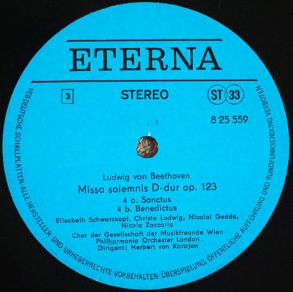 Eterna 8 25 558-559 - Missa Solemnis D-Dur Op. 123 - Image 7