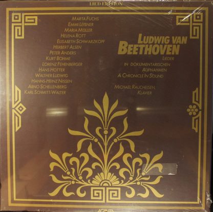 ACANTA 40.23535 FK - Lieder In Dokumentarischen Aufnahmen- A Chr
