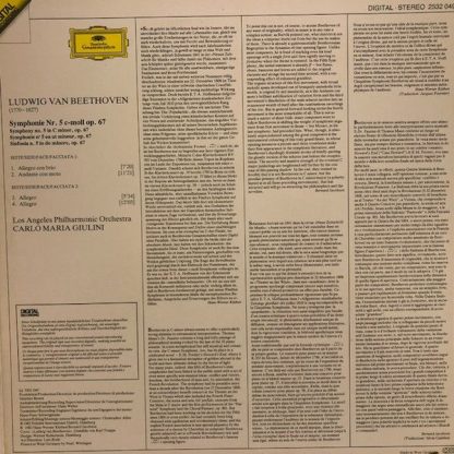 Deutsche Grammophon 2532 049 - Symphony No. 5 - Image 2