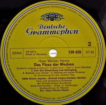 Deutsche Grammophon 139 428/29 SLPM - Das Floss Der Medusa - Image 7