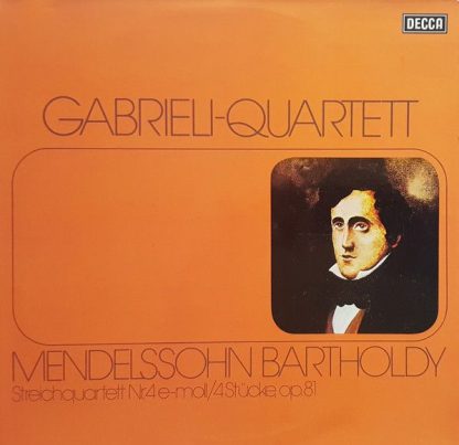 DECCA 6.42135 - Streichquartett Nr. 4 E-moll / Vier Stücke, Op.8