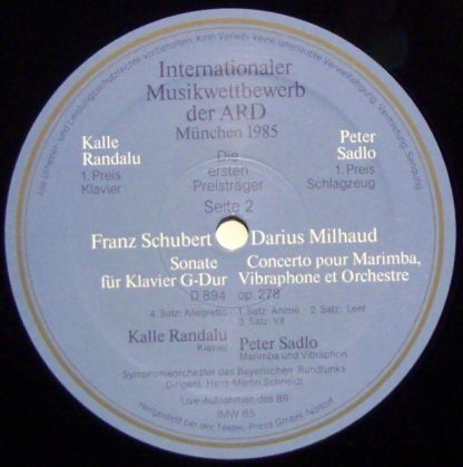 TELDEC IMW 85 - Internationaler Musikwettbewerb Der ARD München - Image 3