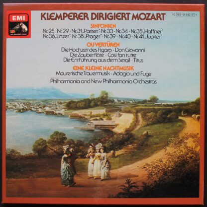 His Master's Voice 1C 153-01842/47 Y - Klemperer Dirigiert Mozar