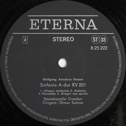 Eterna 8 25 222 - Eine Kleine Nachtmusik G-Dur KV 525 / Serenata - Image 4