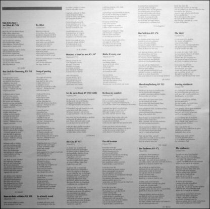 Etcetera (3) ETC 1035 - Mozart Songs - Image 3