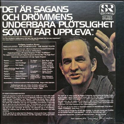 SR Records RXLP 1226/28 - Trollflöjten - Die Zauberflöte - The M - Image 2
