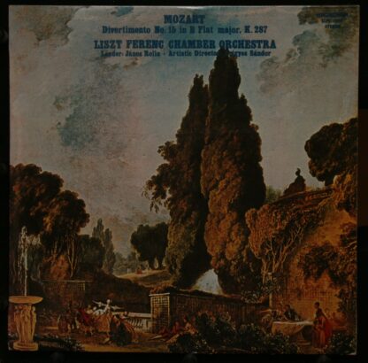 Hungaroton SLPX 12026 - Divertimento No. 15 In B Flat Major K. 2