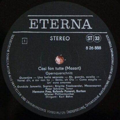 Eterna 8 26 888 - Cosi Fan Tutte  (KV 588) (Opernquerschnitt In - Image 3