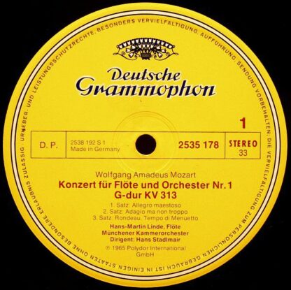 Deutsche Grammophon 2535 178 - Flötenkonzerte - Image 3