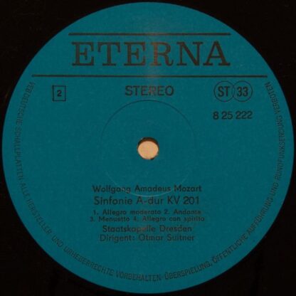 Eterna 8 25 222 - Eine Kleine Nachtmusik G-dur KV 525 / Serenata - Image 4