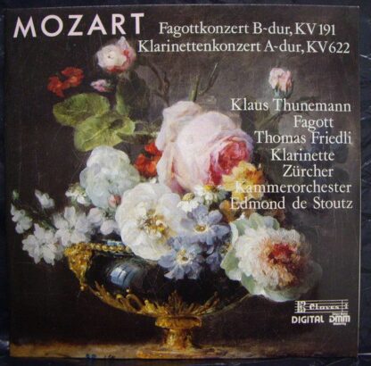 Claves D 8205 - Fagottkonzert B-dur, KV 191 / Klarinettenkonzert