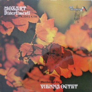 DECCA SDD 251 - Divertimenti K.334 & K.136