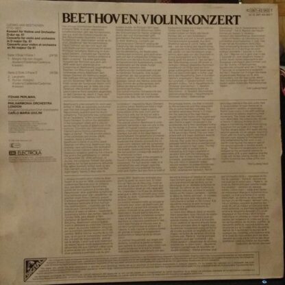 His Master's Voice 1 C 067-43 063 T - Beethoven : Violinkonzert - Image 2