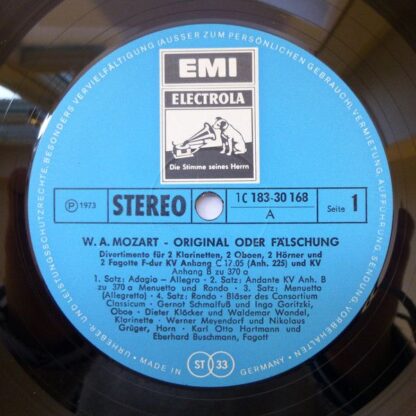 EMI Electrola C 183-30 168/70 - Original Oder Fälschung? - Image 4