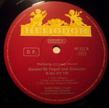 HELIODOR 89 522 - Konzert Für Flöte Und Orchester G-dur, KV 313 - Image 4