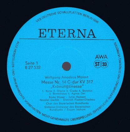 Eterna 8 27 532 - Krönungsmesse / Vesperae Solennes De Confessor - Image 3