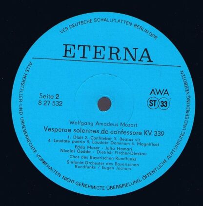 Eterna 8 27 532 - Krönungsmesse / Vesperae Solennes De Confessor - Image 4