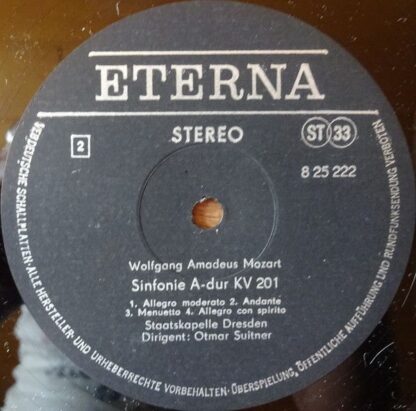 Eterna 8 25 222 - Eine Kleine Nachtmusik G-Dur KV 525 / Serenata - Image 4