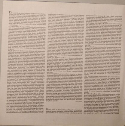 Telefunken 6.42703 AZ - Symphonies Nr.35 »Haffner« & Nr.34 - Image 2