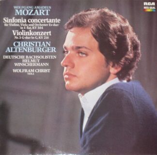 RCA Red Seal RL 30848 - Sinfonia Concertante / Violinkonzert Nr.